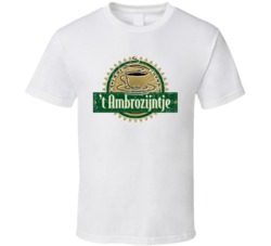 Ambrozijntje Cool Popular Food Drink Restaurant Brand Logo Gift T Shir