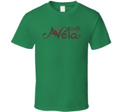 Avela Cafe Cool Popular Food Restaurant Brand Logo Gift T Shirt