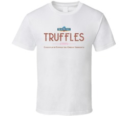 Truffles Cool Popular Food Restaurant Brand Logo Gift T Shirt