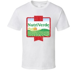 Nutri Verde Cool Popular Food Drink Restaurant Brand Logo Gift T Shirt