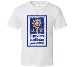 Augustiner Cool Popular Food Drink Restaurant Brand Logo Gift T Shirt