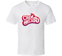 Crem Helado Cool Popular Food Restaurant Brand Logo Gift T Shirt