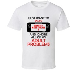 Geometry Wars Evolved 2 Want To Play And Ignore Problems T shirt