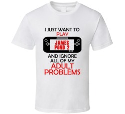 James Pond 2 Want To Play And Ignore Problems T shirt