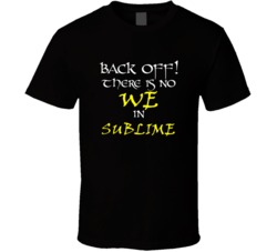 Sublime There Is No We In Sublime T shirt