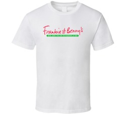 Frankie And Benny Cool Popular Food Drink Restaurant Brand Logo Gift T