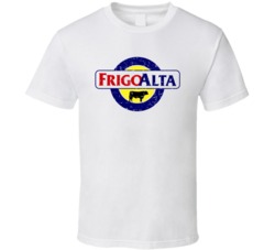 Frigoalta Cool Popular Food Drink Restaurant Brand Logo Gift T Shirt