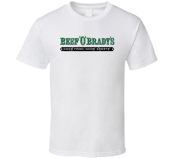 Beef O Brady's Cool Popular Food Drink Restaurant Brand Logo Gift