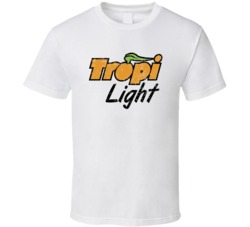 Tropi Light Jugos Cool Popular Food Drink Restaurant Brand Logo Gift T