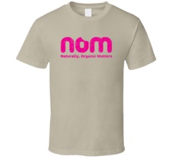 Nom Cool Popular Food Drink Restaurant Brand Logo Gift T Shirt