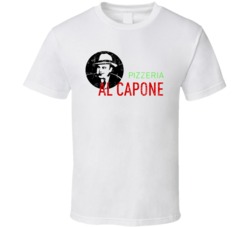 Pizzeria Al Capone Cool Popular Food Drink Restaurant Brand Logo Gift 