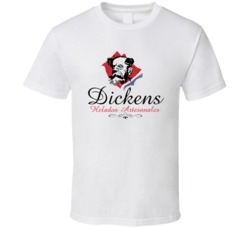 Dickens Cool Popular Food Drink Restaurant Brand Logo Gift T Shirt