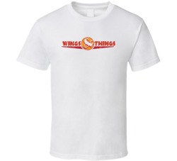 Wings And Things Cool Popular Food Drink Restaurant Brand Logo Gift T 