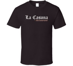 La Casona Cool Popular Food Drink Restaurant Brand Logo Gift T Shirt