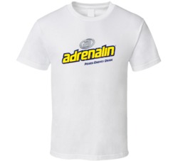 Adrenaline Energy Drink Cool Popular Food Drink Restaurant Brand Logo 