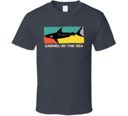 Hawaii Carmel By The Sea Shark T Shirt