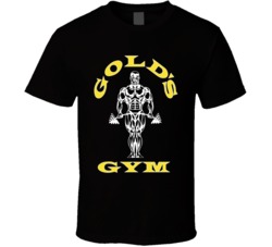Gold Gym Workout Fitness T Shirt
