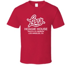 Lee's Hoagie House Philadelphia Los Angeles Food Restaurant T Shi