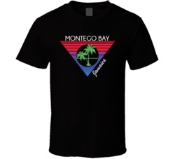 Montego Bay Jamaica Tourist Travel Souvenir T Shirt