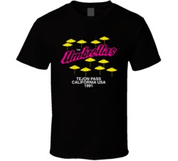 The Umbrellas 1991 Christo Exhibit Retro Vintage Inspired T Shirt