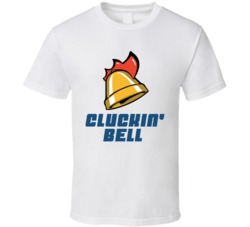 Cluckin' Bell Grand Theft Auto GTA Game Restaurant Logo T Shirt
