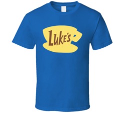 Luke's Diner Gilmore Girls Fictional Restaurant Logo T Shirt