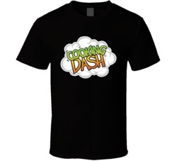 Cooking Dash Game Kitchen Food App Logo T Shirt