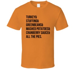 Thanksgiving Meal T Shirt