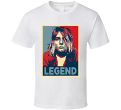 Kurt Cobain Anniversary Tribute Hope Style T Shirt
