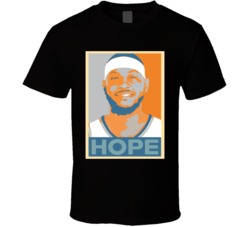 Carmelo Anthony Greatest Basketball Player Hope T Shirt
