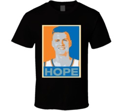 Kristaps Porzingis Greatest Basketball Player Hope T Shirt