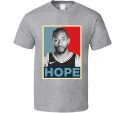 Kawhi Leonard Greatest Basketball Player Hope T Shirt