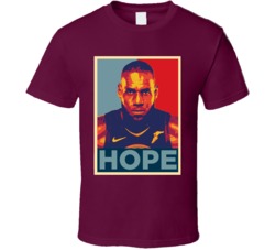 Lebron James Greatest Basketball Player Hope T Shirt
