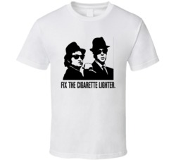 The Blues Brothers Fix The Cigarette Lighter Jake And Elwood Movie Quo