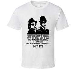 The Blues Brothers Theres 106 Miles To Chicago Jake And Elwood Movie Q
