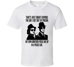 The Blues Brothers Thats Great My Brother Picks Me Up In A Police Car 