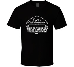 Casablanca Ricks Cafe I Like To Think You Killed A Man Favorite Movie 