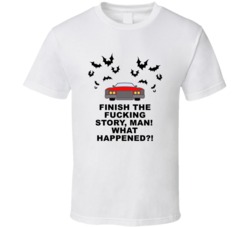 Fear And Loathing In Las Vegas Red Shark Car Bats Finish The Story Man