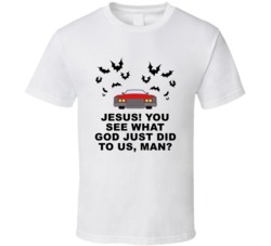 Fear And Loathing In Las Vegas Red Shark Car Bats Jesus You See What G