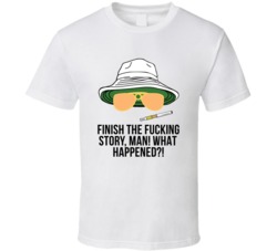 Fear And Loathing In Las Vegas Hat Glasses Cigarette Finish The Story 