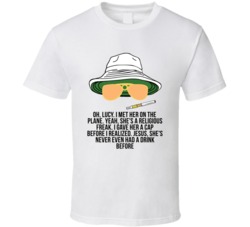 Fear And Loathing In Las Vegas Hat Glasses Cigarette Oh Lucy I Met Her