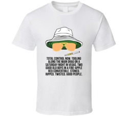 Fear And Loathing In Las Vegas Hat Glasses Cigarette Total Control Now