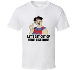 The Goonies Sloth Lets Get Out Of Here Favorite Movie Quotes Fan T Shi
