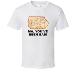 The Goonies Treasure Map Ma Youve Been Bad Favorite Movie Quotes Fan T