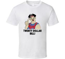 The Goonies Sloth Twenty Dollar Bill Favorite Movie Quotes Fan T Shirt