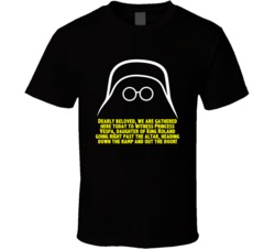 Spaceballs Dark Helmet Dearly Beloved We Are Gathered Here Today Favor