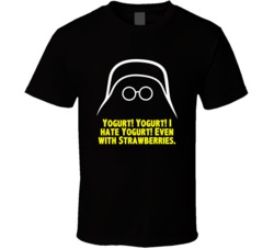 Spaceballs Dark Helmet I Hate Yogurt Favorite Movie Quote Fan T Shirt