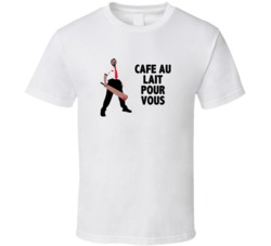 Shaun Of The Dead Shaun With Cricket Bat Cafe Au Lait Pour Vous Favori