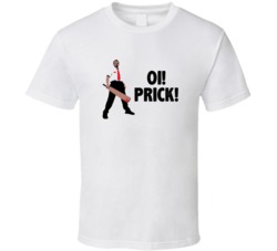 Shaun Of The Dead Shaun With Cricket Bat Oi Prick Favorite Movie Quote