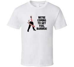 Shaun Of The Dead Shaun With Cricket Bat Were Coming To Get You Barbra